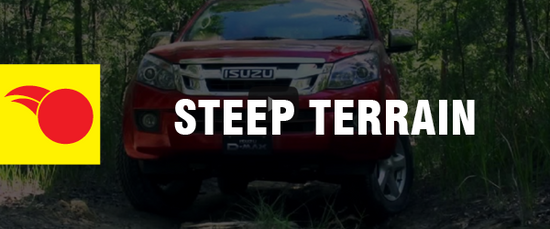 4WD Driving Tips - Steep Terrain